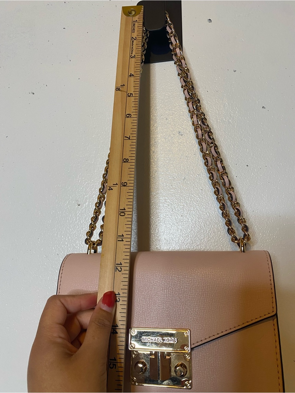 Michael Kors Rose Blush Shoulder Bag - Picture 8 of 12